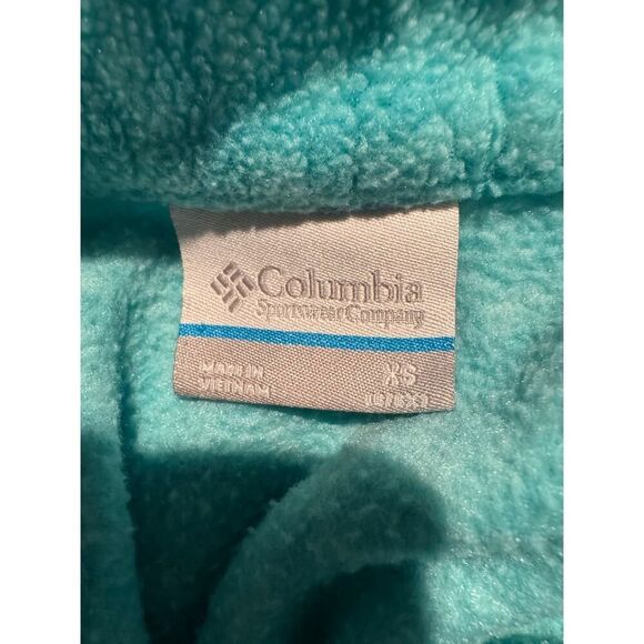 Columbia Kid's Size XS(6/7) Benton Springs Fleece Jacket Blue - Picture 5 of 5